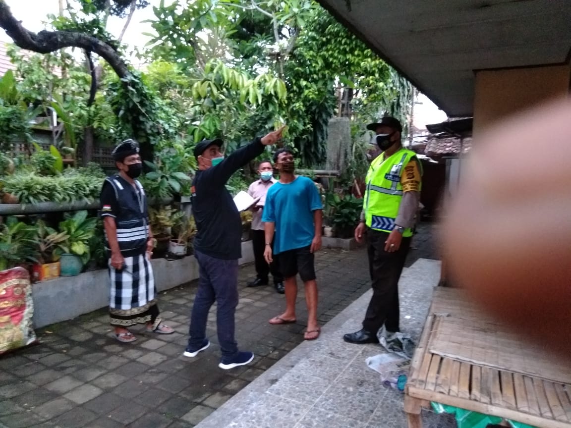 Kelurahan Panjer Sosialisasikan Prokes 3M - baliilu.com