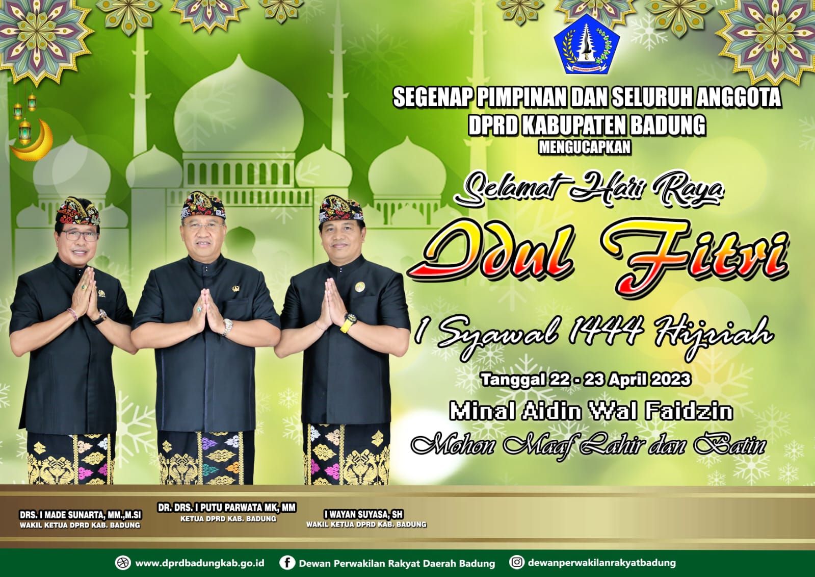iklan dprd badung