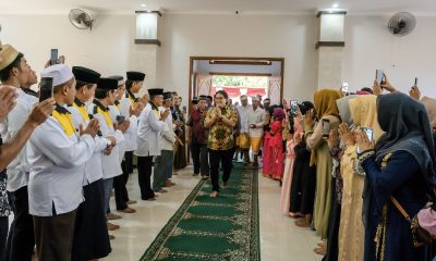 Peresmian Masjid Baiturrahman Angantiga Petang