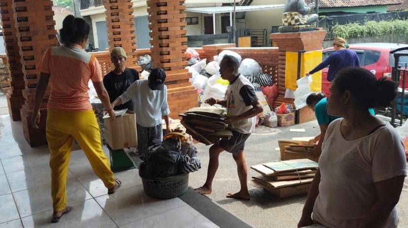 Bank sampah peguyangan