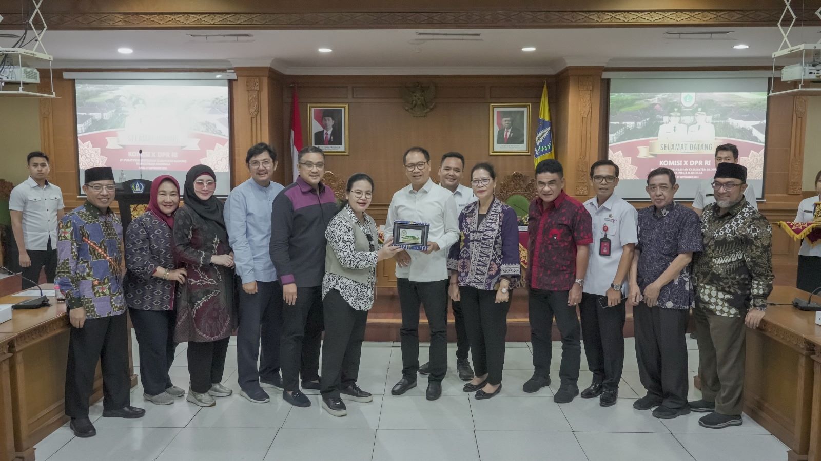 kunjungan DPR ri ke pemkab badung