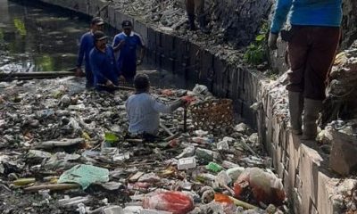 jaring sampah sungai denpasar