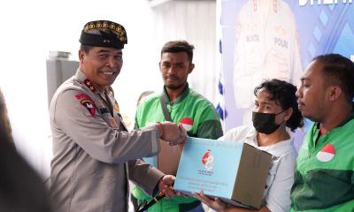 kapolda bali serahkan baksos