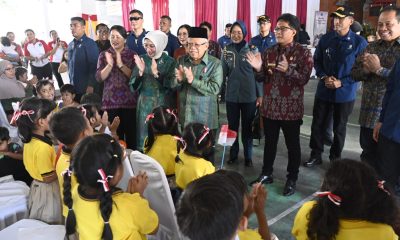 kunjungan wapres ke posyandu mumbul
