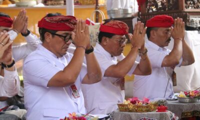 Ngenteg Linggih Pura Dalem Desa Adat Antosari
