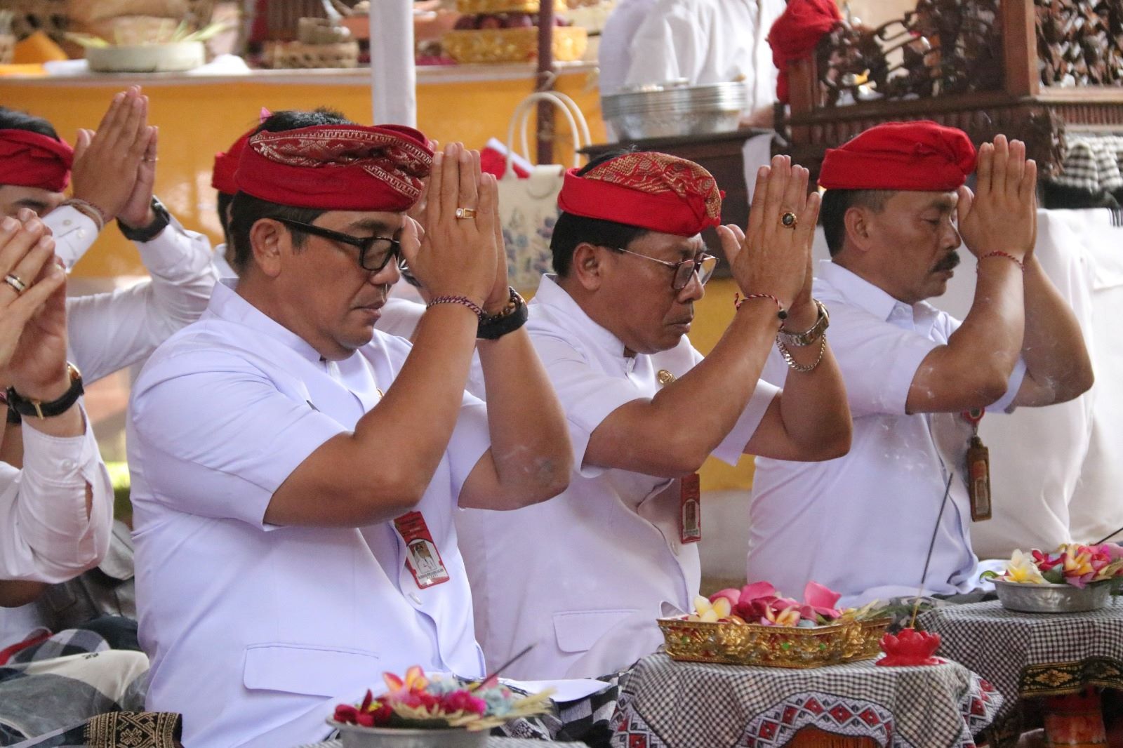 Ngenteg Linggih Pura Dalem Desa Adat Antosari