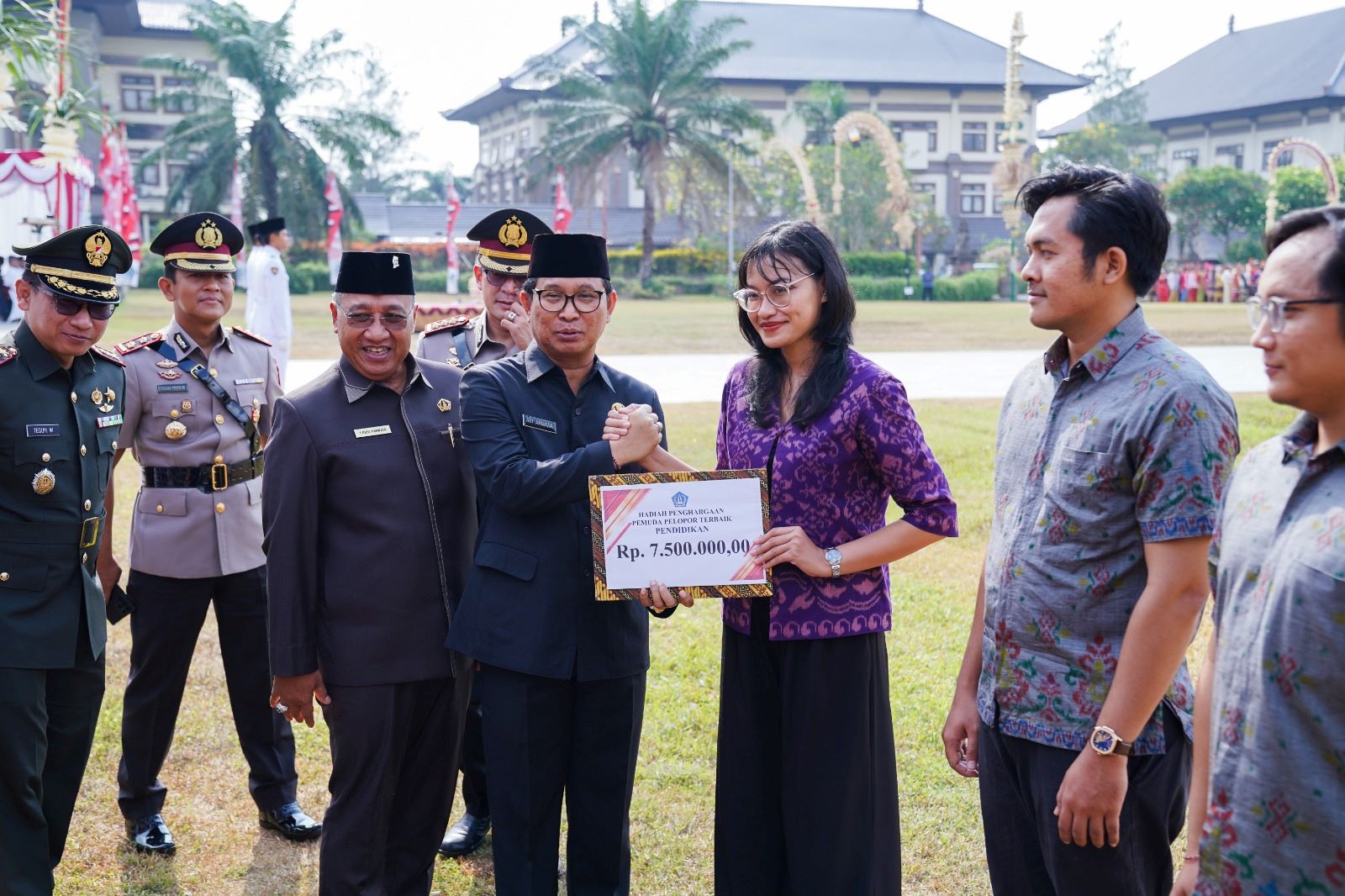 upacara sumpah pemuda kabupaten badung
