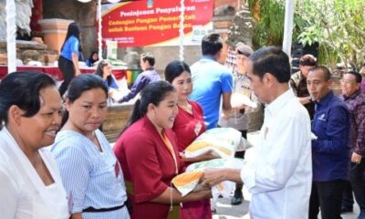 bantuan pangan presiden di gianyar