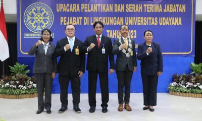 rektor lantik dekan fib unud