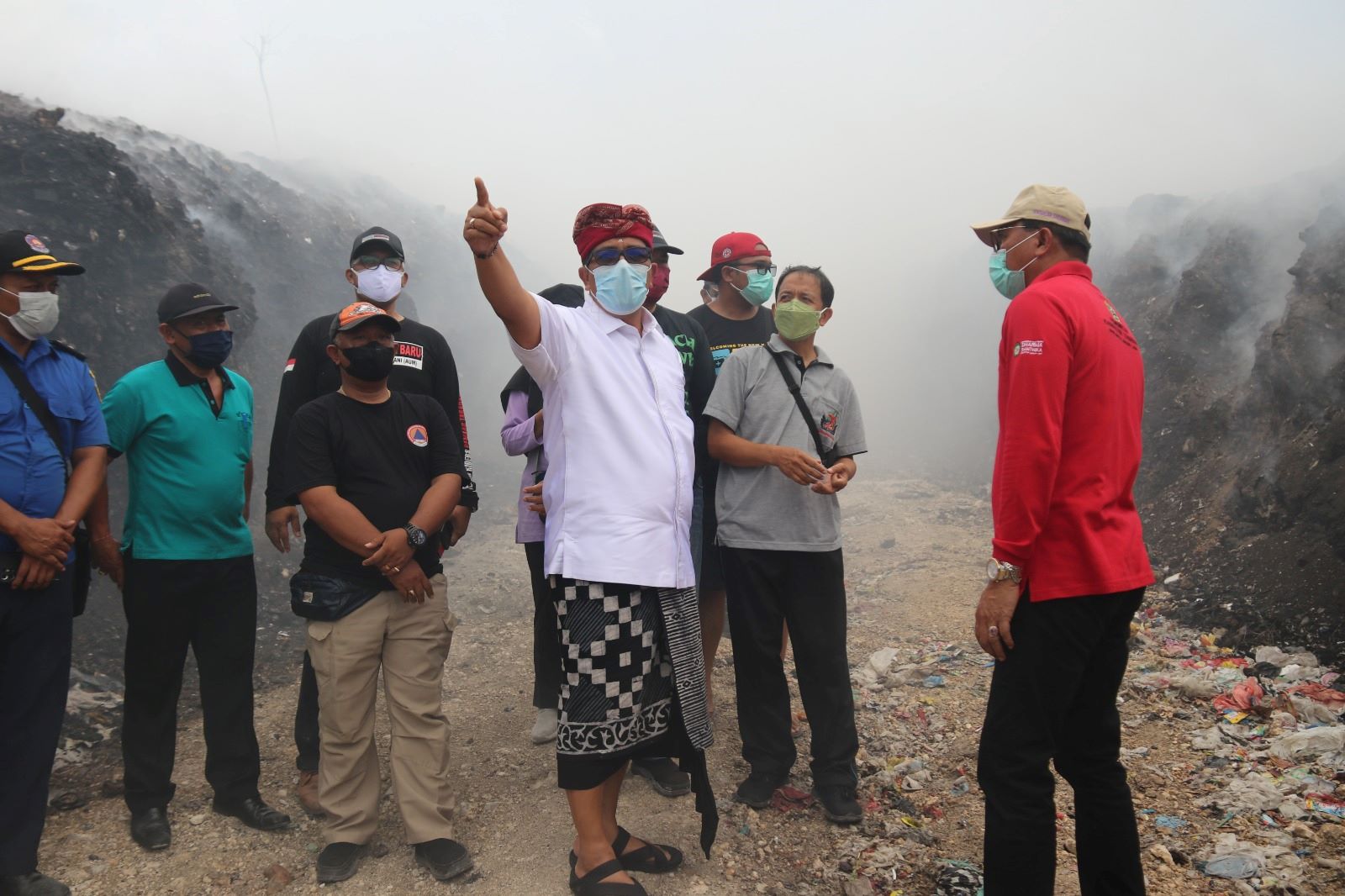 kebakaran tpa tabanan