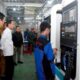 kunjungan presiden ke SMK negeri 3 kota metro