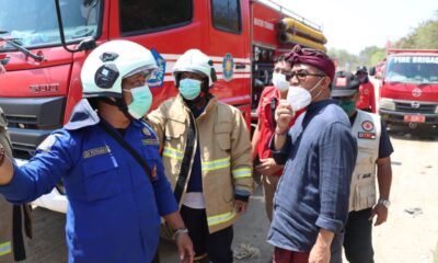 penanganan kebakaran tpa suwung