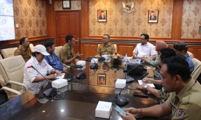audiensi ketua harian terkait mukernas INDONESIAPERSADA