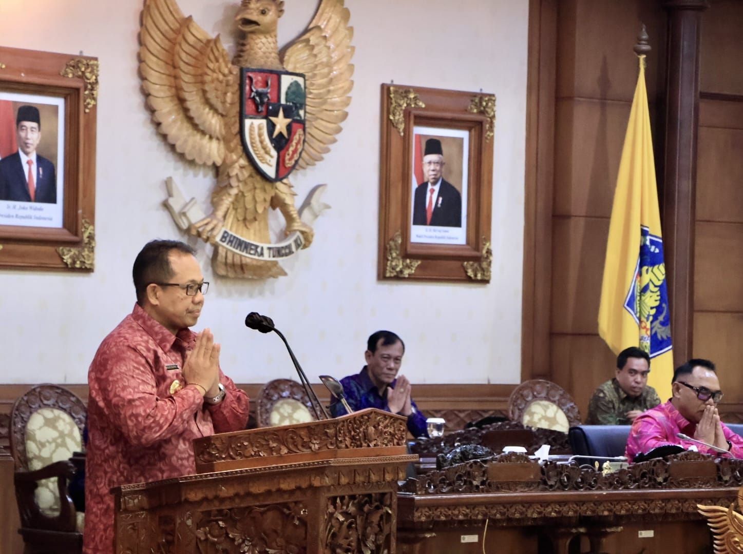 rapat paripurna ranperda apbd bali 2024