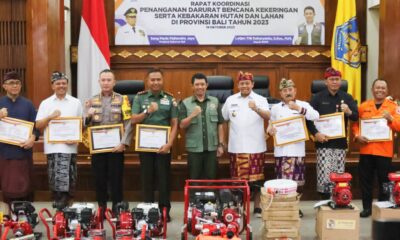 penanganan kebakaran dan kekeringan bali