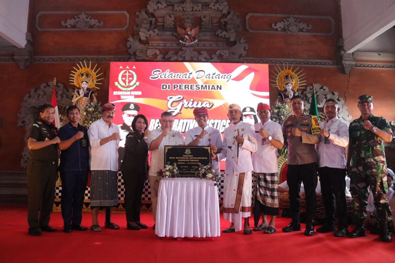 Peresmian Griya Restorative Justice Adhyaksa