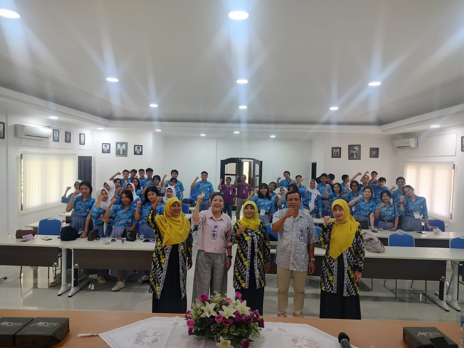 kunjungan SMAN 9 Bogor ke unud