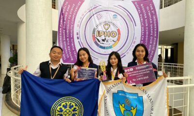 medali perak unud di ipho 2023