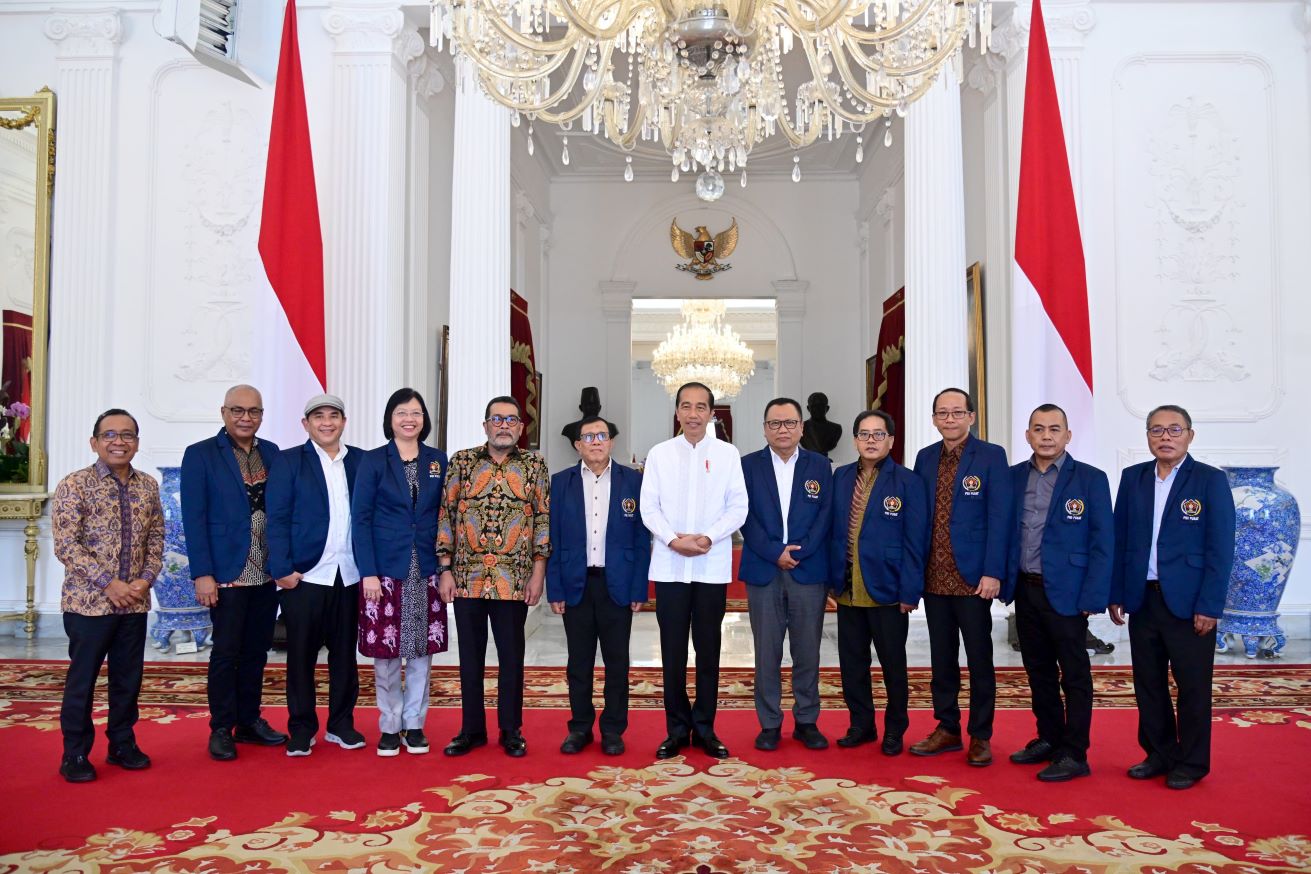 audiensi pwi ke istana