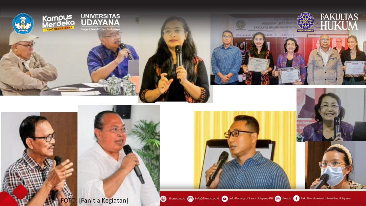Prodi Doktor Ilmu Hukum Unud