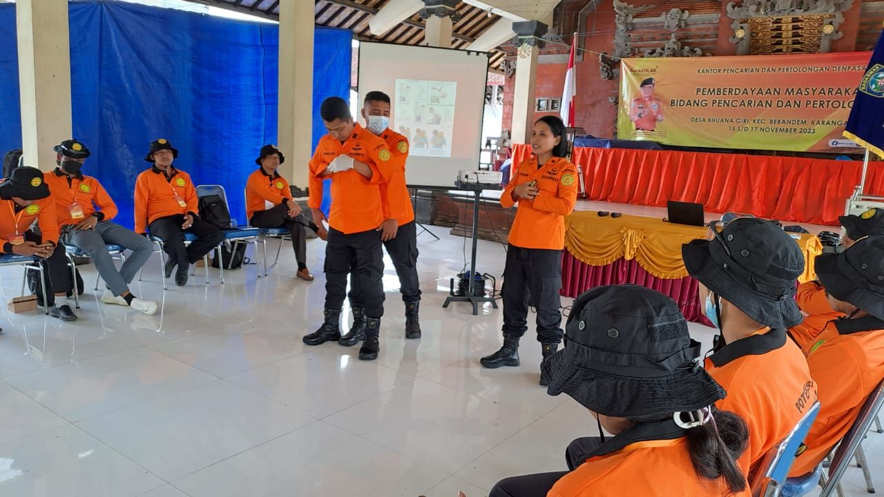 edukasi sar desa bhuana giri