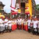 bupati tabanan di pura Puseh Desa Baleagung