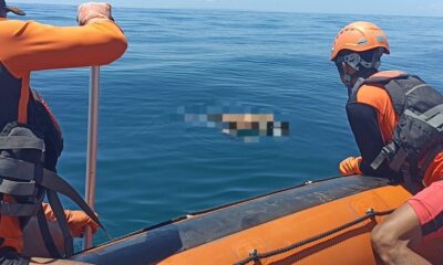 jenazah terapung di Pantai Pengeragoan