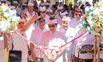 peresmian Balai Banjar Dawas