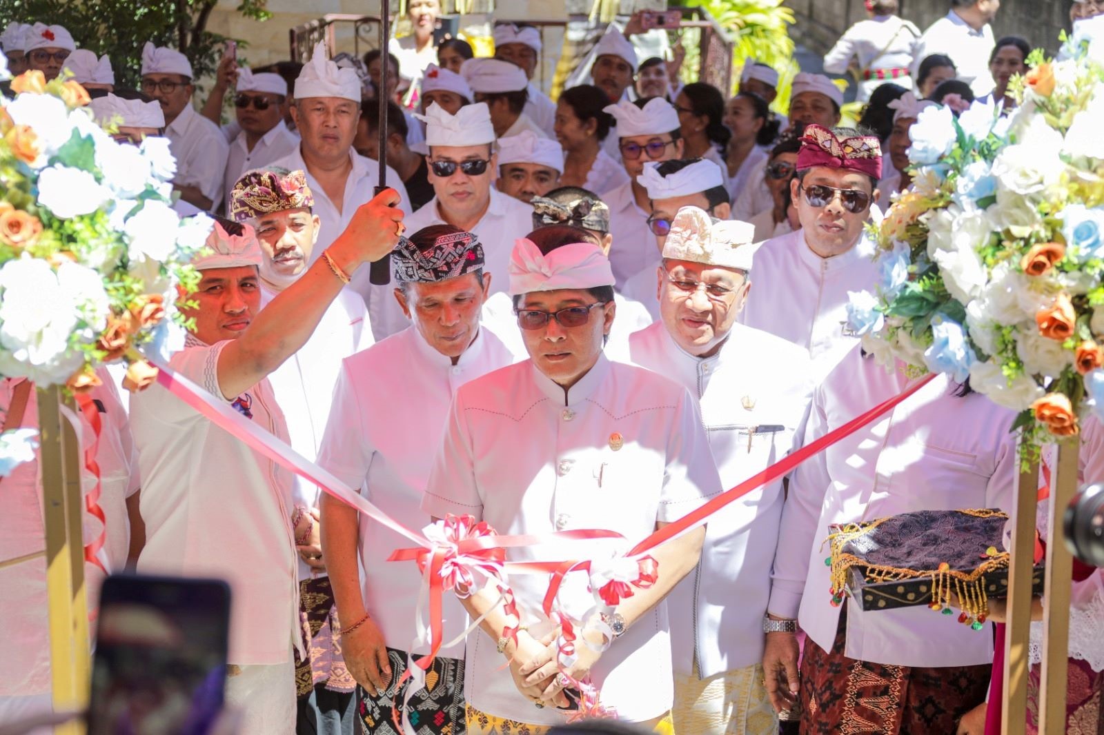 peresmian Balai Banjar Dawas