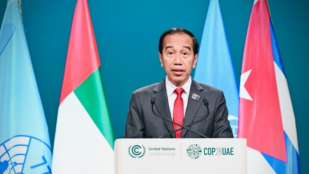 presiden jokowi menghadiri cop28