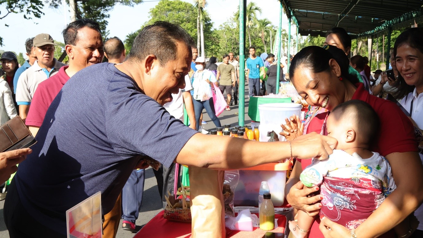 pasar murah kantor gubernur