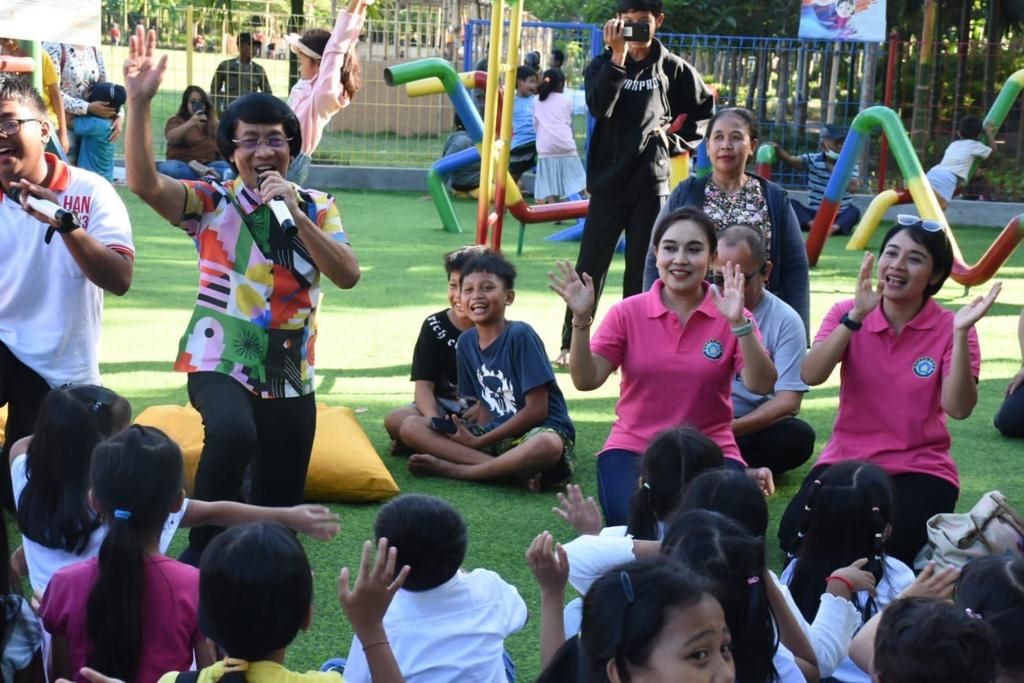 kunjungan Ketua LPAI ke lapangan puputan badung