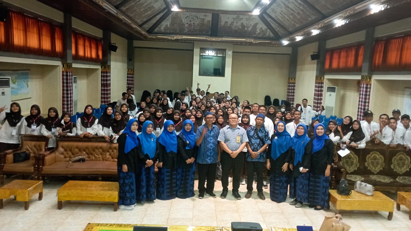 kunjungan sman 2 krakatau steel ke unud