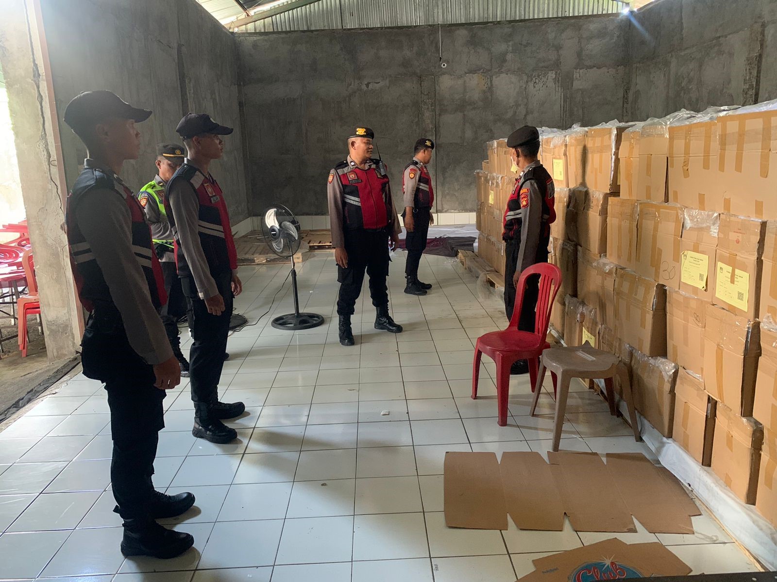 Gudang Logistik KPU Gianyar