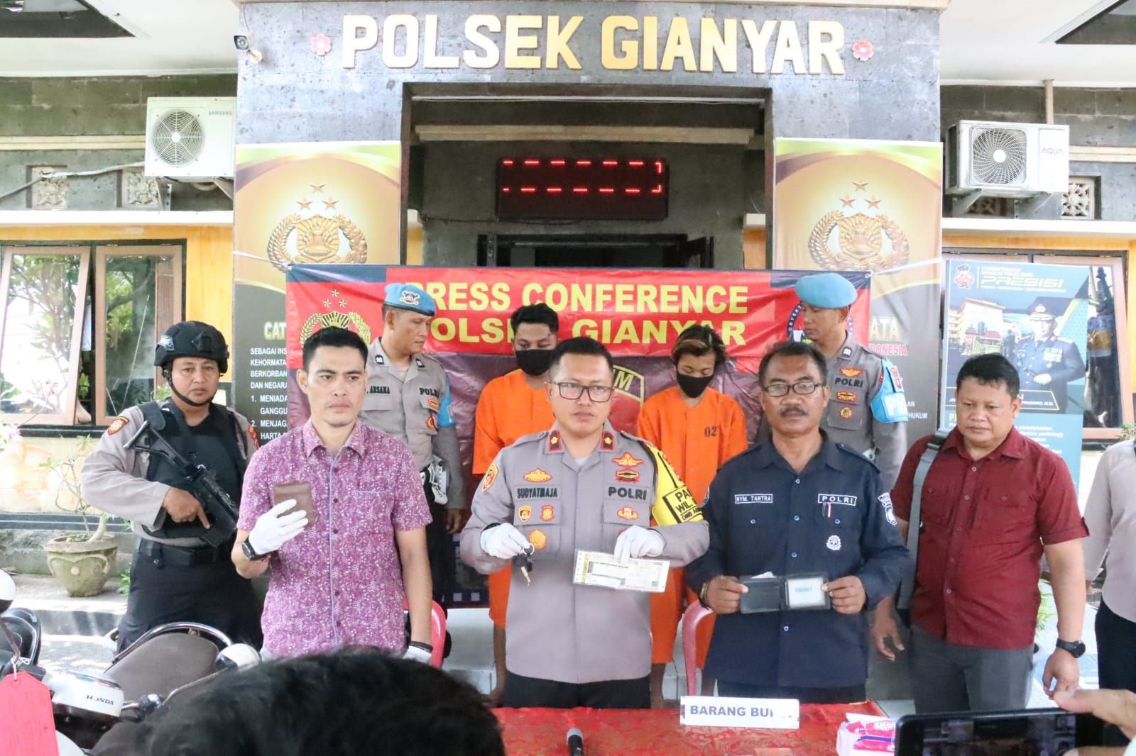 pencurian motor di banjar roban