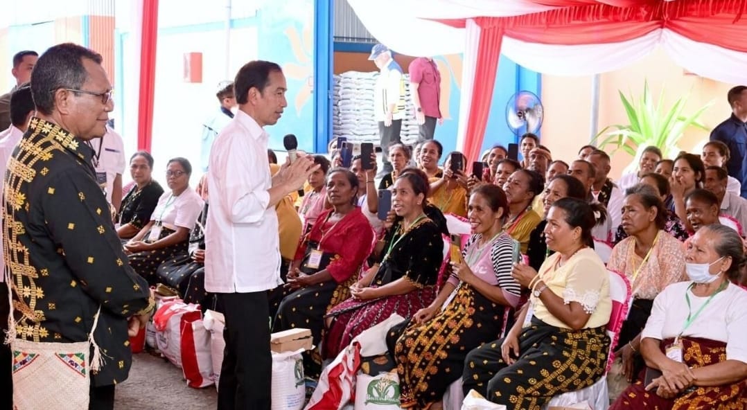 bantuan beras jokowi