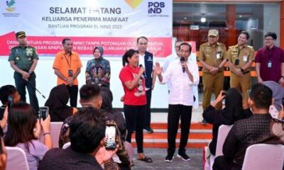 penyerahan blt el nino di manado