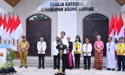 peresmian Gereja Katedral kupang