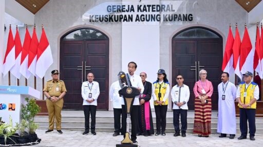 peresmian Gereja Katedral kupang