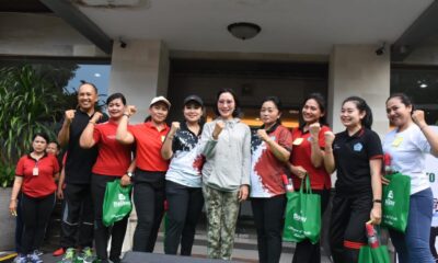 senam zumba denfest