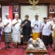 audiensi Perbekel Desa Tegal Harum