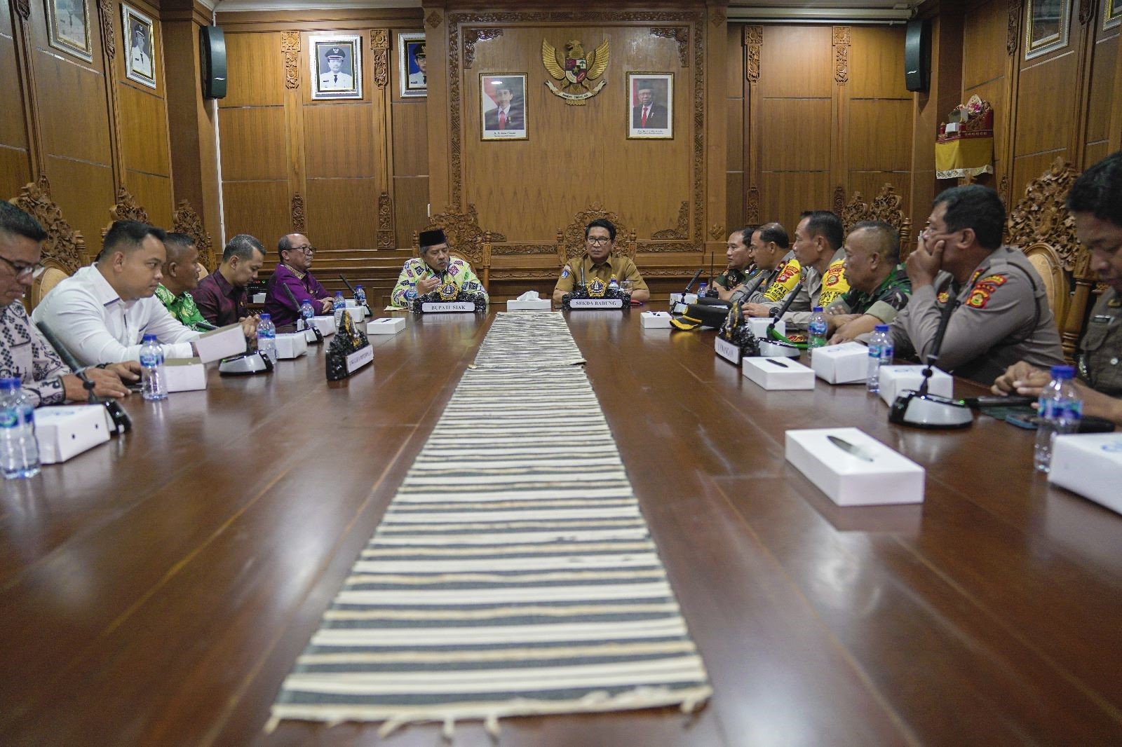 kunjungan bupati siak ke badung