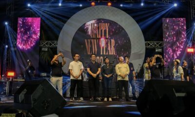 Malam Tahun Baru di pantai kuta