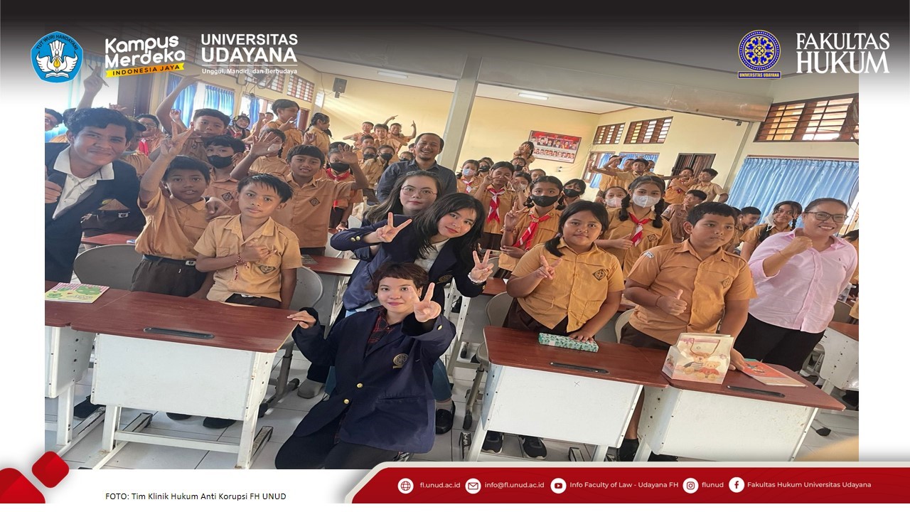 Mahasiswa Klinik Hukum Antikorupsi FH Unud