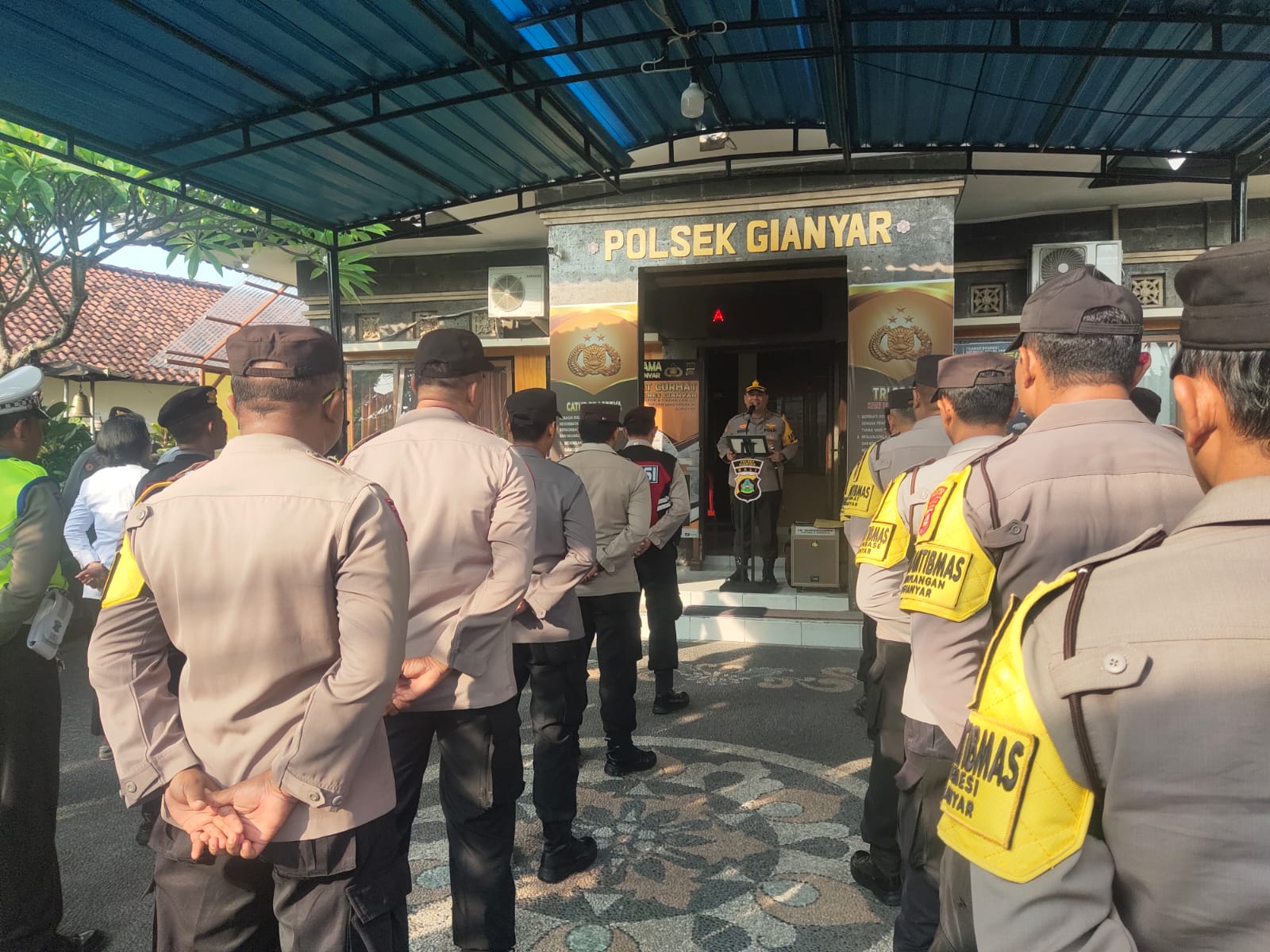 kunjungan kapolres gianyar