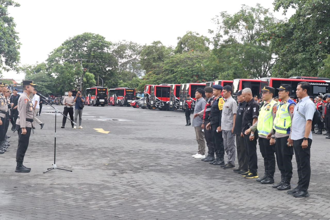 pengamanan kampanye polda bali di kuta