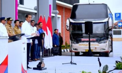 presiden jokowi resmikan Terminal Purworejo