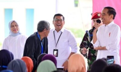 bantuan beras di kota salatiga