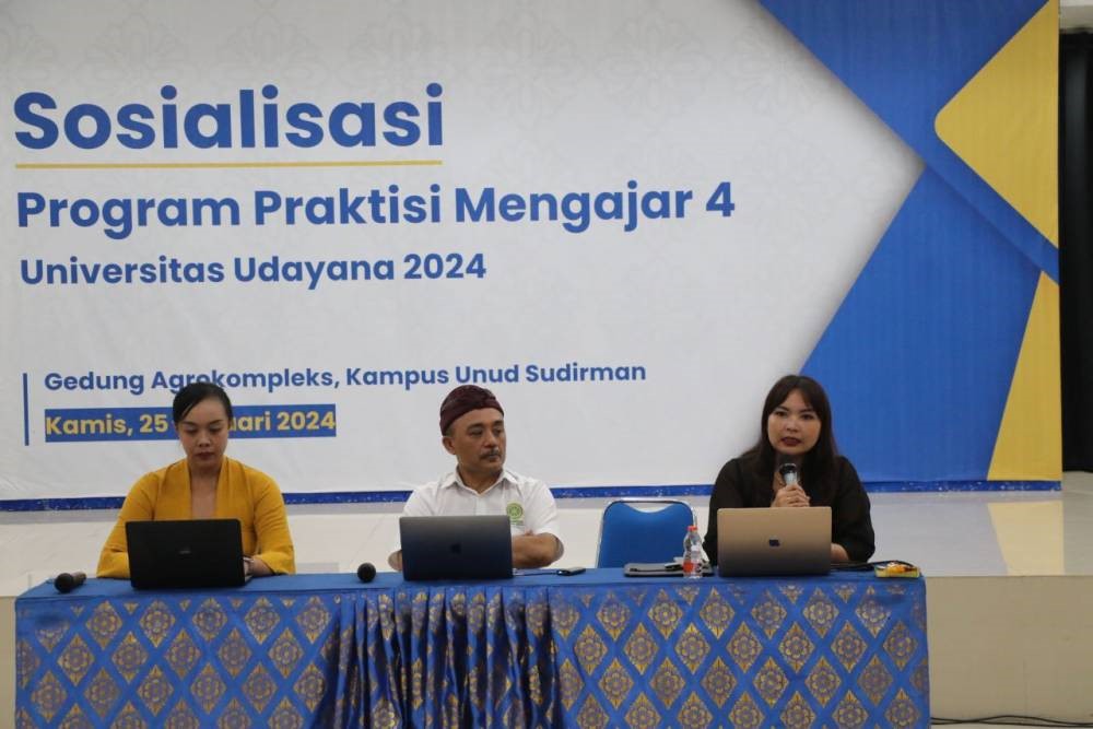 Sosialisasi Praktisi Mengajar unud