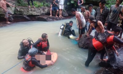 bocah tenggelam di sungai tiga wasa